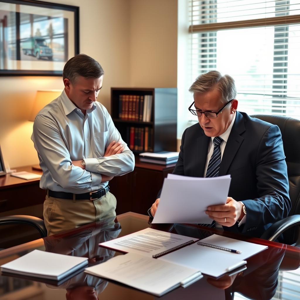 Truck Driver Traffic Violation Lawyer Ocean County