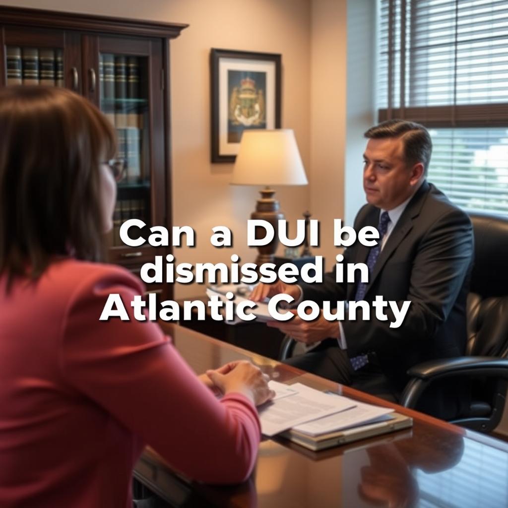 Can a DUI be dismissed in Atlantic County