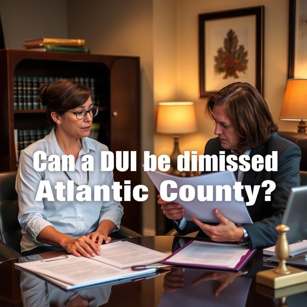 Can a DUI be dismissed in Atlantic County